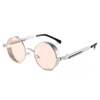 Round Retro Cool Shades. "Rodeo Rider" Sunglasses. Polarized lens. WickedYo